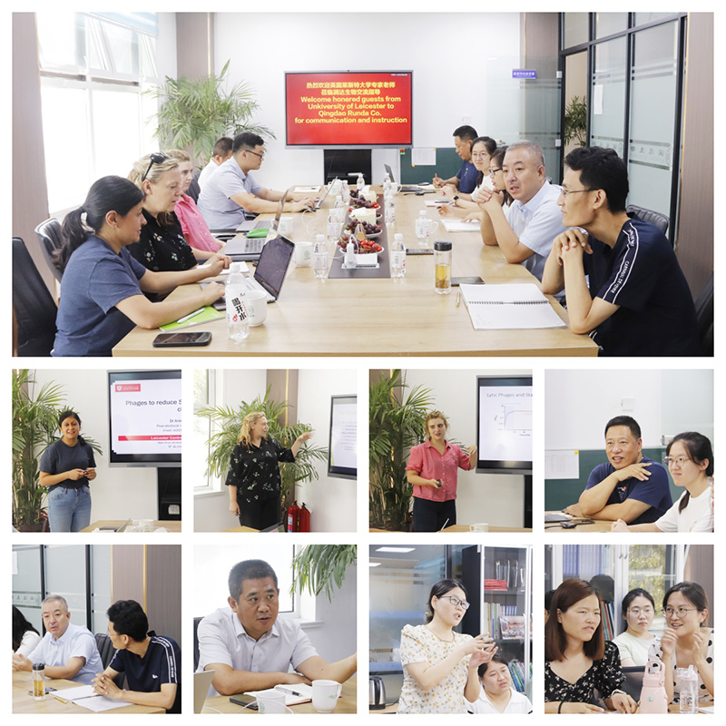 有朋自遠(yuǎn)方來||熱烈歡迎英國(guó)萊斯特大學(xué)專家學(xué)者蒞臨潤(rùn)達(dá)生物·瑞科盟交流指導(dǎo)