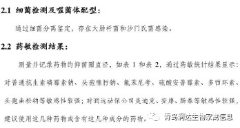 檢測(cè)報(bào)告結(jié)果